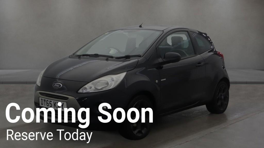 Ford Ka 1.2 Zetec Black Edition Hatchback 3dr Petrol Manual Euro 6 (s/s) (69 ps)