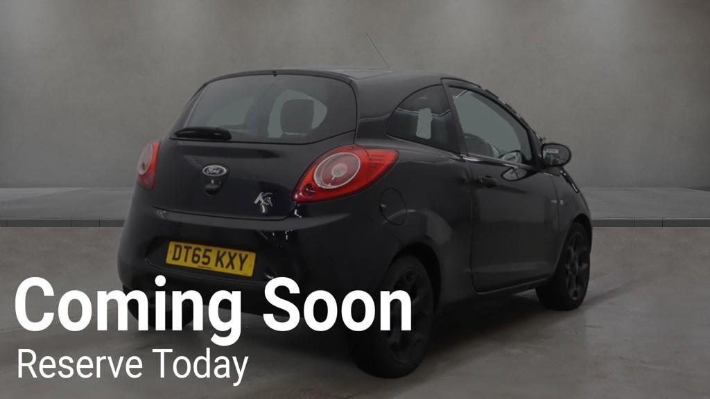 Ford Ka 1.2 Zetec Black Edition Hatchback 3dr Petrol Manual Euro 6 (s/s) (69 ps)