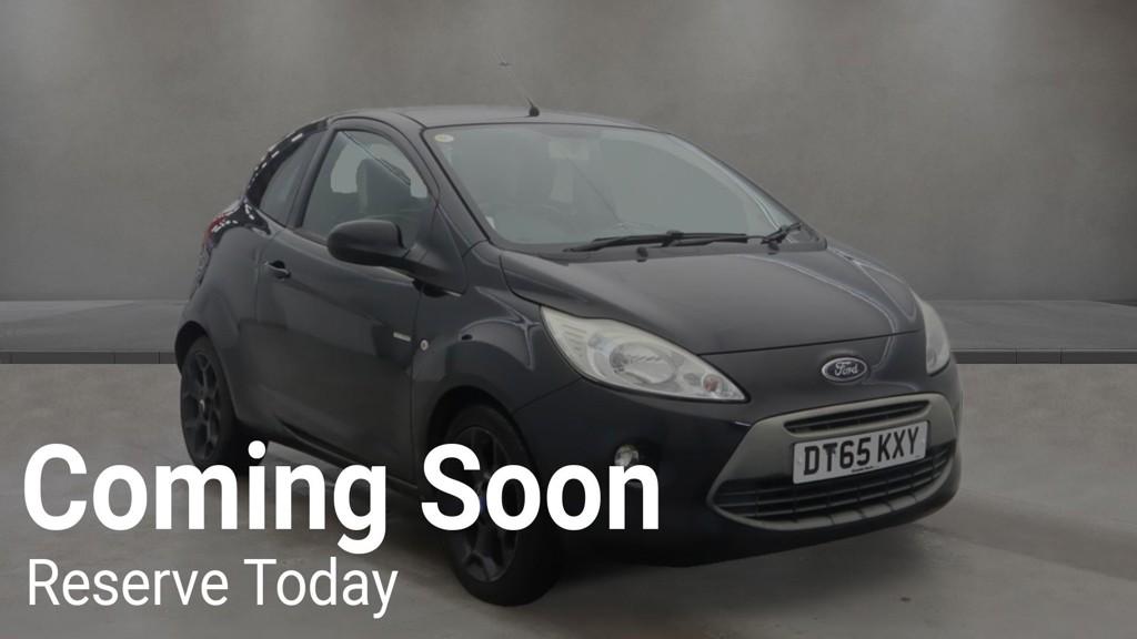 Ford Ka 1.2 Zetec Black Edition Hatchback 3dr Petrol Manual Euro 6 (s/s) (69 ps)