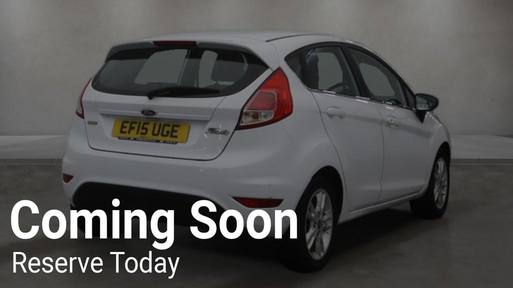 Ford Fiesta 1.0T EcoBoost Zetec Hatchback 5dr Petrol Manual Euro 6 (s/s) (100 ps)